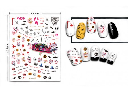 3D Nail Stickers - CA-093